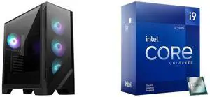 Computer Case CPU Combo -  MSI MAG FORGE 321R AIRFLOW Bundle with  Intel BX8071512900KF