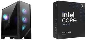 Computer Case CPU Combo -  MSI MAG FORGE 321R AIRFLOW Bundle with  Intel BX80768265K