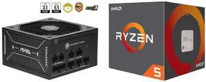 PSU CPU Combo - MSI MAG A650GLS PCIE5 Bundle with AMD 100-100000644BOX PSU CPU Combo - MSI MAG A650GLS PCIE5 Bundle with AMD 100-100000644BOX