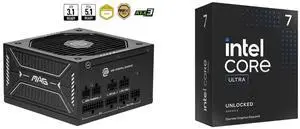 PSU CPU Combo -  MSI MAG A650GLS PCIE5 Bundle with  Intel BX80768265KF