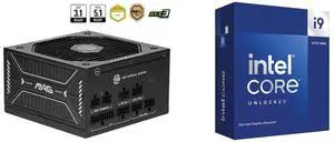 PSU CPU Combo -  MSI MAG A650GLS PCIE5 Bundle with  Intel BX8071514900KF