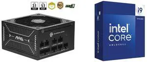PSU CPU Combo -  MSI MAG A650GLS PCIE5 Bundle with  Intel BX8071514900K