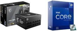 PSU CPU Combo -  MSI MAG A850GL PCIE5 Bundle with  Intel BX8071512900KF