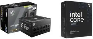 PSU CPU Combo -  MSI MAG A850GL PCIE5 Bundle with  Intel BX80768265K