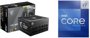 PSU CPU Combo -  MSI MAG A850GL PCIE5 Bundle with  Intel BX8071512900K