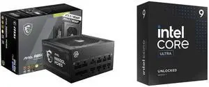 PSU CPU Combo -  MSI MAG A850GL PCIE5 Bundle with  Intel BX80768285K