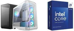 Computer Case CPU Combo -  MSI MAG PANO M100R PZ WHITE Bundle with  Intel BX8071514900KF