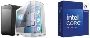 Computer Case CPU Combo -  MSI MAG PANO M100R PZ WHITE Bundle with  Intel BX8071514900K
