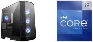 Computer Case CPU Combo -  MSI MAG PANO M100R PZ Bundle with  Intel BX8071512900K