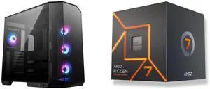 Computer Case CPU Combo -  MSI PANO100RPZ Bundle with  AMD 100-100000592BOX