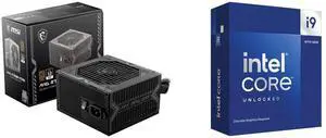 PSU CPU Combo -  MSI MAG A750BN PCIE5 Bundle with  Intel BX8071514900KF