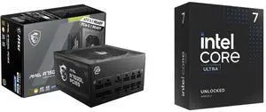PSU CPU Combo -  MSI MAG A750GL PCIE5 Bundle with  Intel BX80768265K