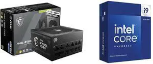 PSU CPU Combo -  MSI MAG A750GL PCIE5 Bundle with  Intel BX8071514900KF