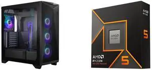 Computer Case CPU Combo - MSI MPG GUNGNIR 300R AIRFLOW Bundle with AMD 100-100001405WOF Computer Case CPU Combo - MSI MPG GUNGNIR 300R AIRFLOW Bundle with AMD 100-100001405WOF