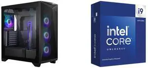 Computer Case CPU Combo -  MSI MPG GUNGNIR 300R AIRFLOW Bundle with  Intel BX8071514900KF