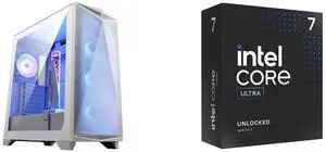 Computer Case CPU Combo -  MSI MPG GUNGNIR 300R AIRFLOW WHITE Bundle with  Intel BX80768265K