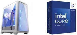 Computer Case CPU Combo -  MSI MPG GUNGNIR 300R AIRFLOW WHITE Bundle with  Intel BX8071514900K