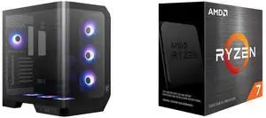 Computer Case CPU Combo -  MSI MAG PANO 120R PZ Bundle with  AMD 100-100000926WOF
