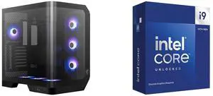 Computer Case CPU Combo -  MSI MAG PANO 120R PZ Bundle with  Intel BX8071514900KF