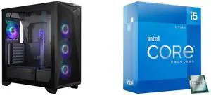 Computer Case CPU Combo - MSI MPG GUNGNIR 300R AIRFLOW Bundle with Intel BX8071512600K Computer Case CPU Combo - MSI MPG GUNGNIR 300R AIRFLOW Bundle with Intel BX8071512600K