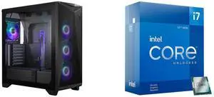 Computer Case CPU Combo -  MSI MPG GUNGNIR 300R AIRFLOW Bundle with  Intel BX8071512700KF