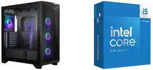 Computer Case CPU Combo -  MSI MPG GUNGNIR 300R AIRFLOW Bundle with  Intel BX8071514600K