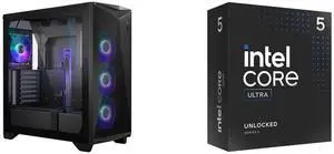Computer Case CPU Combo -  MSI MPG GUNGNIR 300R AIRFLOW Bundle with  Intel BX80768245K