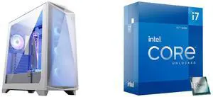 Computer Case CPU Combo -  MSI MPG GUNGNIR 300R AIRFLOW WHITE Bundle with  Intel BX8071512700K