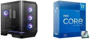 Computer Case CPU Combo -  MSI MAG PANO 120R PZ Bundle with  Intel BX8071512700KF