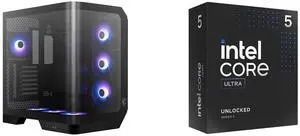 Computer Case CPU Combo -  MSI MAG PANO 120R PZ Bundle with  Intel BX80768245K