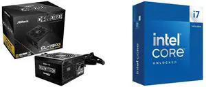 PSU CPU Combo -  ASRock CL-750G Bundle with  Intel BX8071514700K