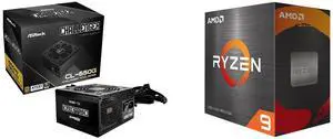PSU CPU Combo -  ASRock CL-650G Bundle with  AMD 100-100000061WOF