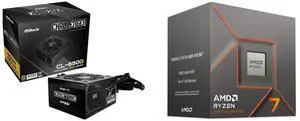 PSU CPU Combo -  ASRock CL-650G Bundle with  AMD 100-100001590BOX