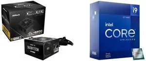PSU CPU Combo -  ASRock CL-650G Bundle with  Intel BX8071512900KF