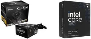 PSU CPU Combo -  ASRock CL-650G Bundle with  Intel BX80768265KF