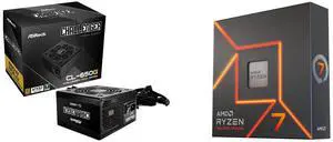 PSU CPU Combo -  ASRock CL-650G Bundle with  AMD 100-100000591WOF