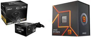 PSU CPU Combo -  ASRock CL-650G Bundle with  AMD 100-100000589WOF