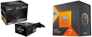 PSU CPU Combo -  ASRock CL-650G Bundle with  AMD 100-100000910WOF