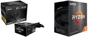 PSU CPU Combo -  ASRock CL-750G Bundle with  AMD 100-100001585BOX
