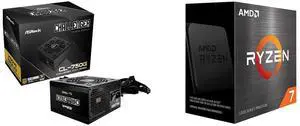 PSU CPU Combo -  ASRock CL-750G Bundle with  AMD 100-100000926WOF