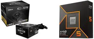 PSU CPU Combo -  ASRock CL-750G Bundle with  AMD 100-100001405WOF