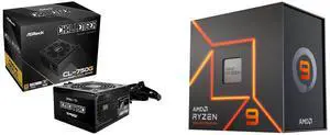 PSU CPU Combo -  ASRock CL-750G Bundle with  AMD 100-100000589WOF