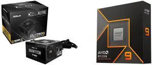 PSU CPU Combo -  ASRock CL-750G Bundle with  AMD 100-100000662WOF