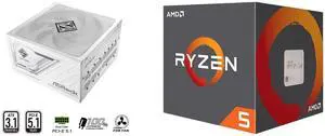 PSU CPU Combo -  ASRock SL-1000GW Bundle with  AMD 100-100000644BOX