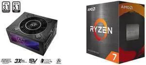 PSU CPU Combo -  ASRock PG-1300G Bundle with  AMD 100-100001582BOX