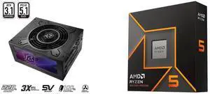 PSU CPU Combo -  ASRock PG-1300G Bundle with  AMD 100-100001405WOF