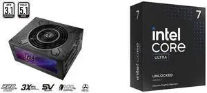 PSU CPU Combo -  ASRock PG-1300G Bundle with  Intel BX80768265KF