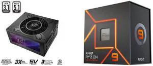 PSU CPU Combo -  ASRock PG-1300G Bundle with  AMD 100-100000589WOF