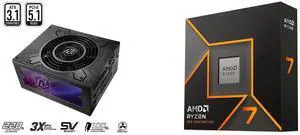 PSU CPU Combo -  ASRock PG-1300G Bundle with  AMD 100-100001404WOF