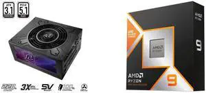 PSU CPU Combo -  ASRock PG-1300G Bundle with  AMD 100-100000719WOF